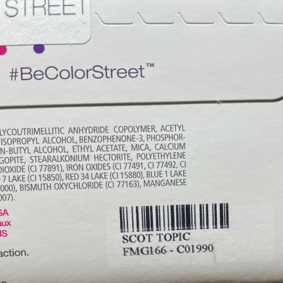 RETIRED Color Street Scot Topic Nail Strips - Picture 4 of 4